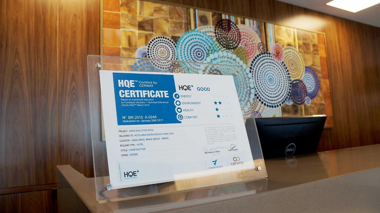 Gran Executive Hotel Uberlândia Eksteriør billede